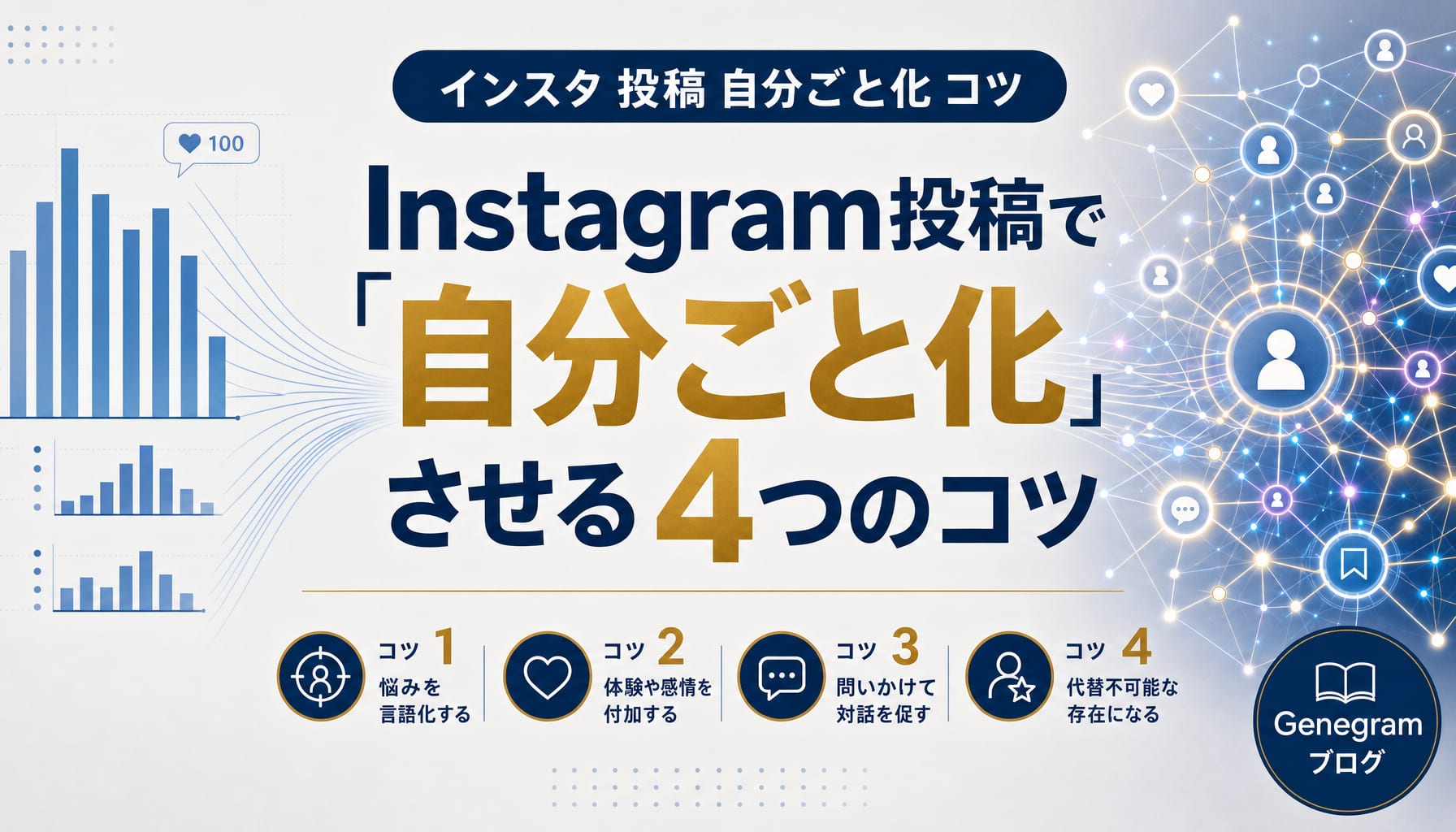 Instagram投稿で「自分ごと化」させる4つのコツ|共感と行動を促す具体例 アイキャッチ