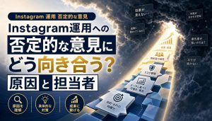 Instagram運用への否定的な意見にどう向き合う？原因と担当者が取るべき5つの対策 アイキャッチ